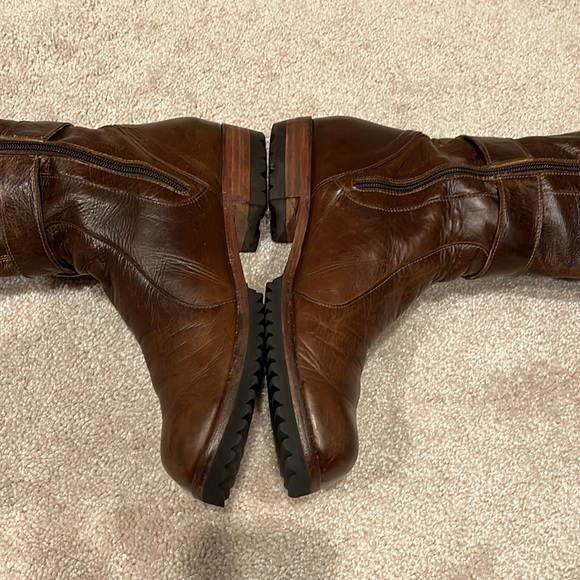 Jim Barnier brown leather boot sz11 - Picture 5 of 11